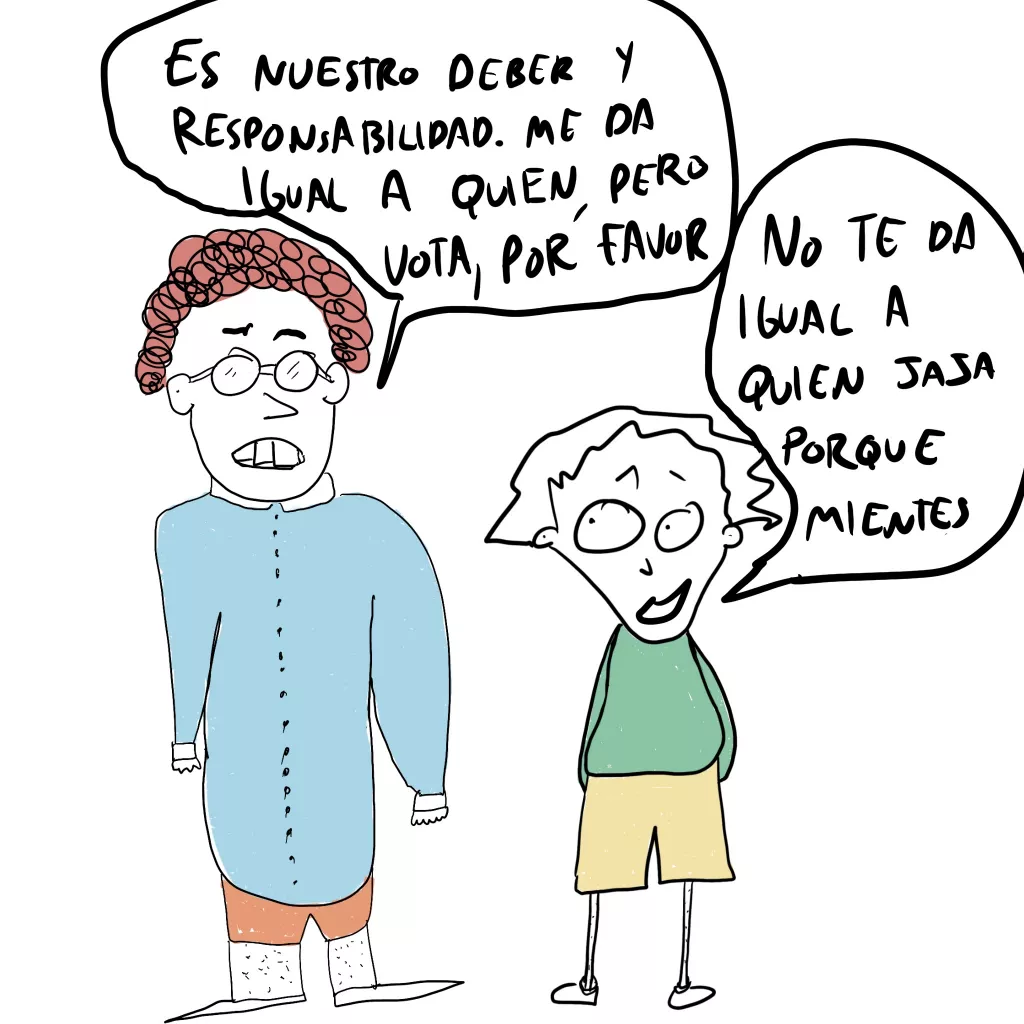 votar